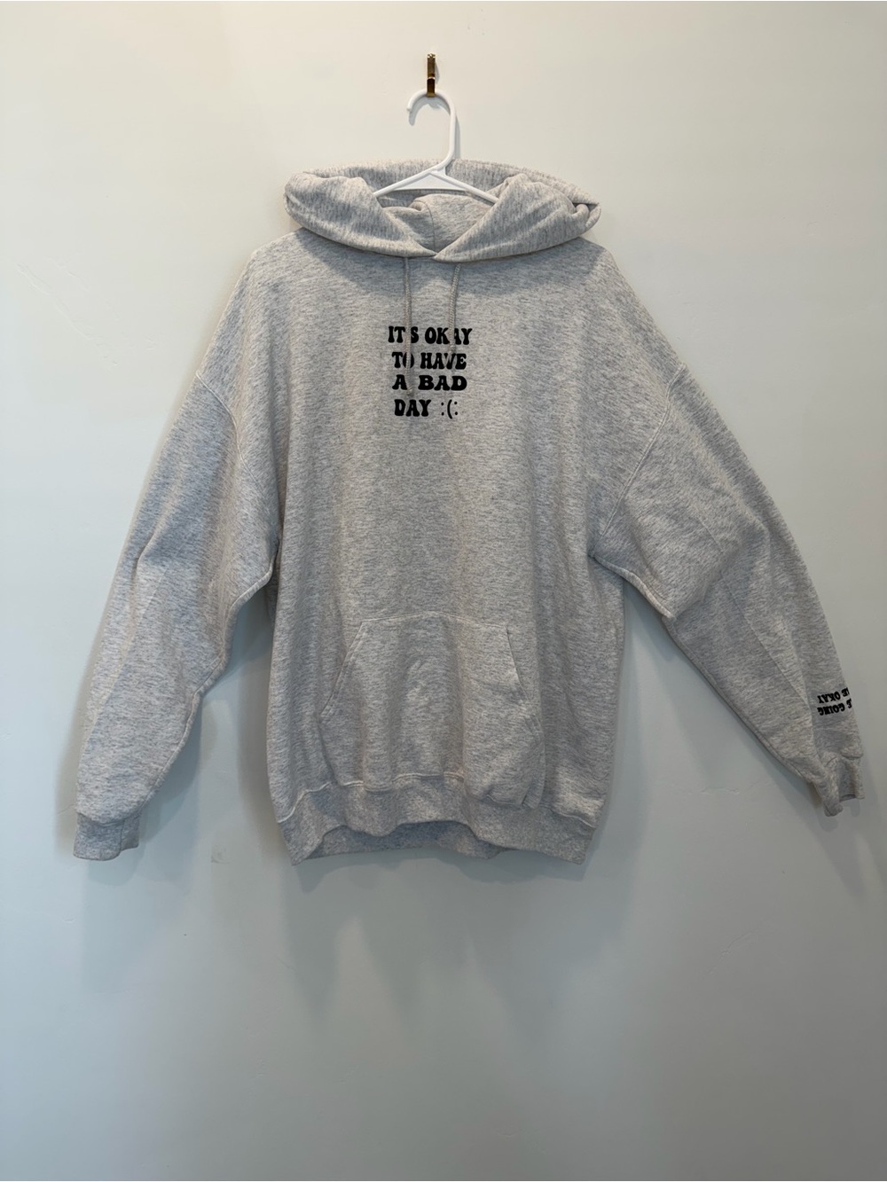Oversized Your Anxiety Does Not Define You Hoodie